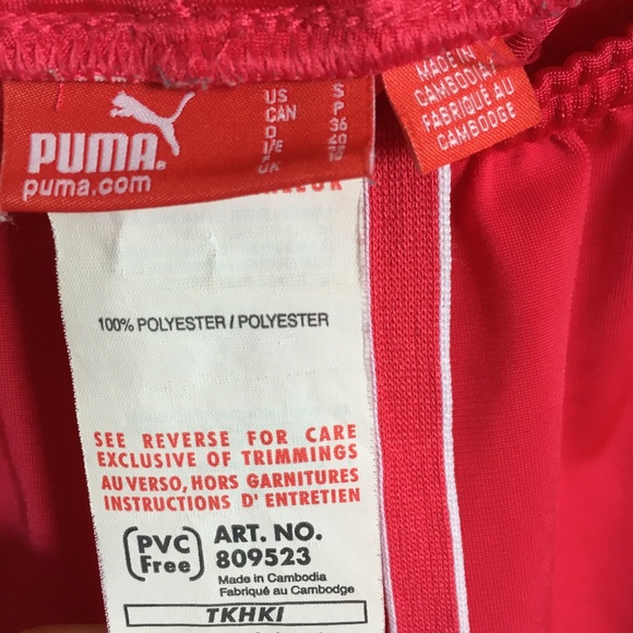 Puma Retro Style Track Shorts Hot Pink S - Picture 5 of 8